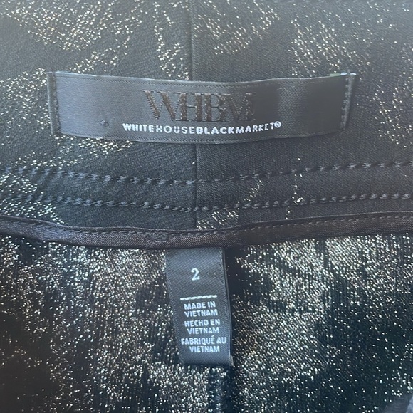 WHBM ‘Jolie’ Button Straight Luxe Stretch Pant - Picture 10 of 13